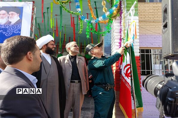 آیین بازگشایی مدارس و آغاز سال تحصیلی ۱۴۰۲-۱۴۰۱ شهرستان قدس