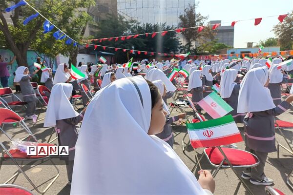آیین بازگشایی مدارس و آغاز سال تحصیلی ۱۴۰۲-۱۴۰۱ شهرستان قدس