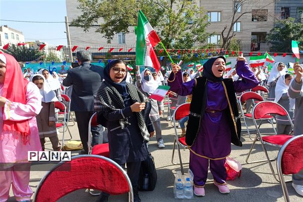 آیین بازگشایی مدارس و آغاز سال تحصیلی ۱۴۰۲-۱۴۰۱ شهرستان قدس