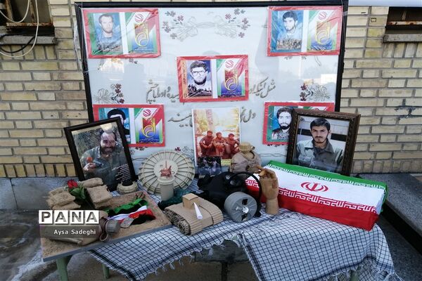 وداع با شهید گمنام در دبیرستان سروش