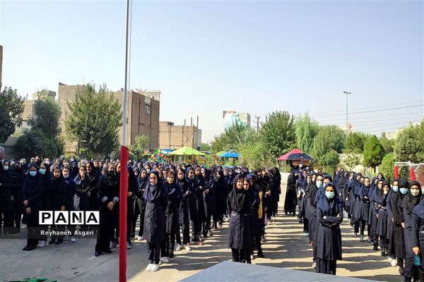 مراسم آیین بازگشایی مدارس و آغاز سال تحصیلی جدید در شهرستان قرچک
