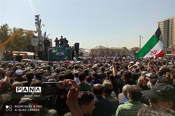 راهپیمایی علیه اقدامات آشوبگرانه