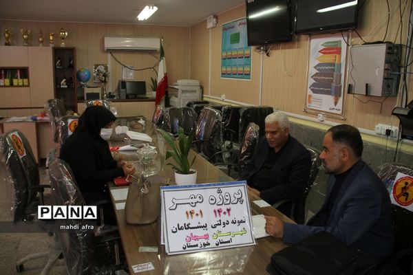 زنگ نمادین بازگشایی مدارس در شهرستان بهبهان