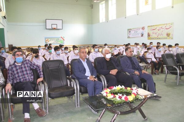 زنگ نمادین بازگشایی مدارس در شهرستان بهبهان