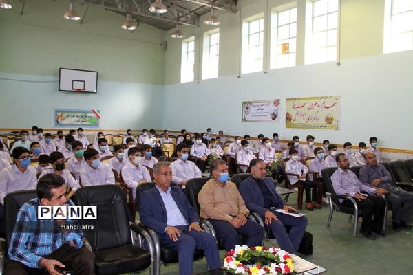 زنگ نمادین بازگشایی مدارس در شهرستان بهبهان