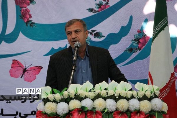 آیین نواختن زنگ بازگشایی مدارس در هرمزگان