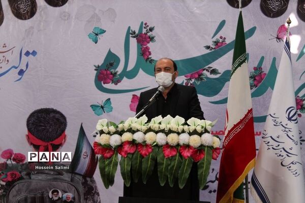 آیین نواختن زنگ بازگشایی مدارس در هرمزگان