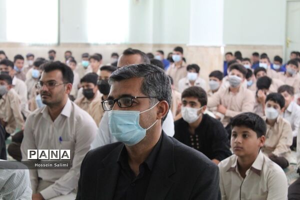 نواختن زنگ نماز در اولین روز بازگشایی مدارس هرمزگان