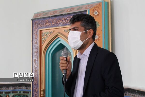 نواختن زنگ نماز در اولین روز بازگشایی مدارس هرمزگان