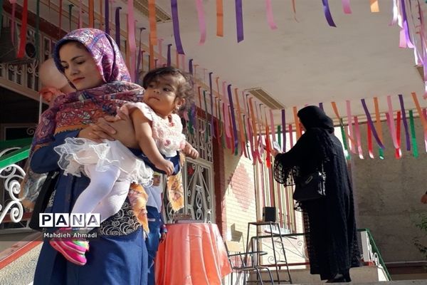 حضور غنچه‌های پایه اولی در دبستان شهید محمدسیفی