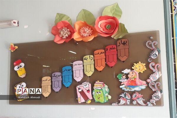 حضور غنچه‌های پایه اولی در دبستان شهید محمدسیفی