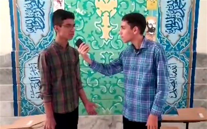 دانش‌آموزان از حال وهوای بازگشایی مدارس می‌گویند/فیلم
