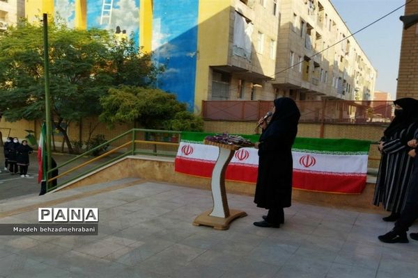 یادبود هفته دفاع مقدس در شهرستان قرچک