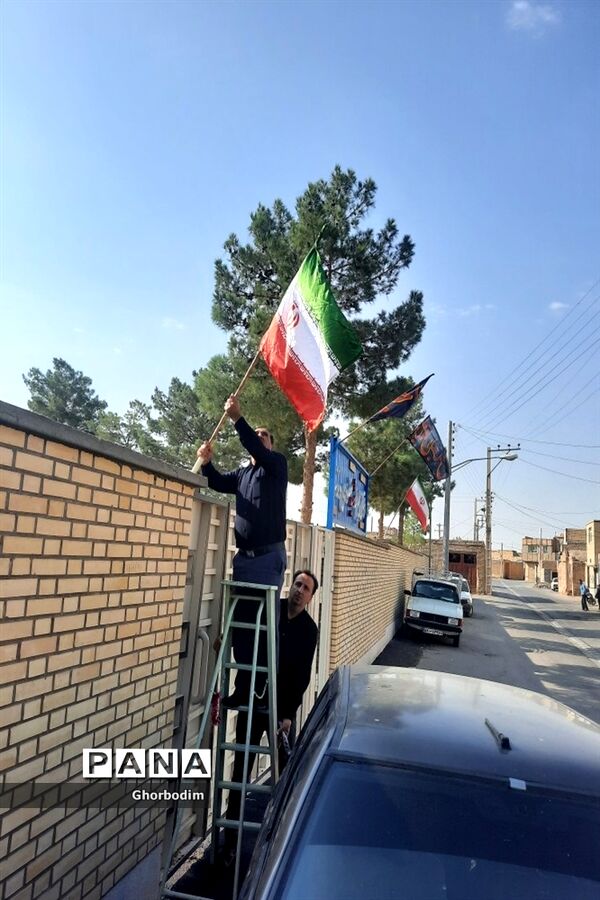 برگزاری جشن شکوفه‌ها در دبستان شهید مقصودی شهرستان ورزنه