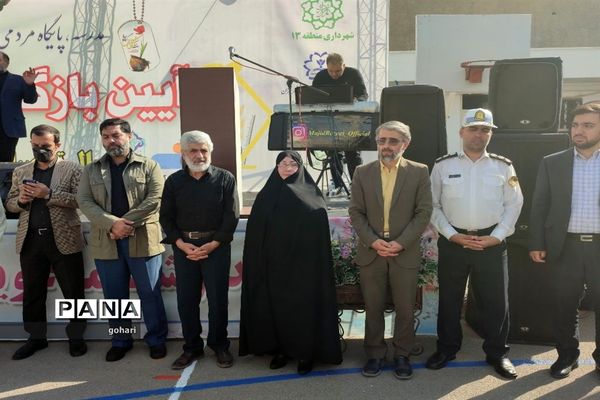 مراسم بازگشایی در دبیرستان شهیده معصومه قزوینی  منطقه ۱۳