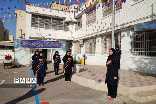 مراسم بازگشایی در دبیرستان شهیده معصومه قزوینی  منطقه ۱۳
