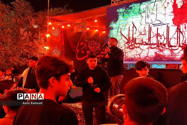 وداع با پیکر شهید دفاع مقدس در بوستان طاووسیه سعدی