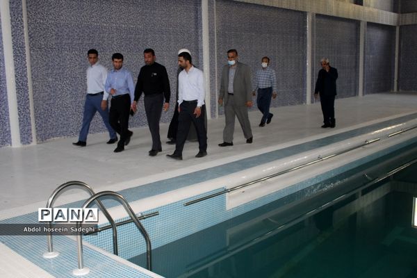 بازدید معاون تربیت‌بدنی و سلامت وزارت آموزش و پرورش از استخر دانش آموزی شهدای فرهنگی   بوشهر
