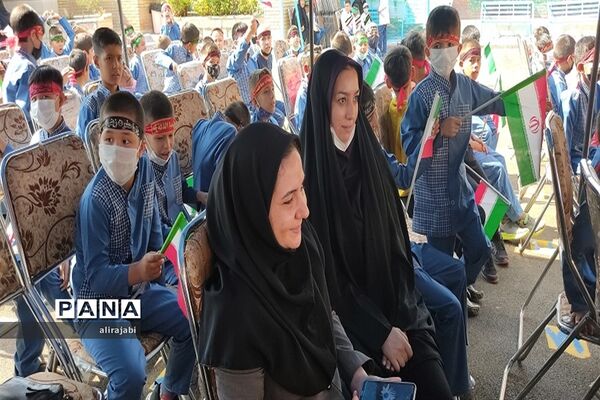 آیین نواختن زنگ مهر و زنگ ایثار و شهادت در منطقه کهریزک