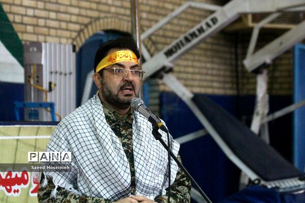 صبحگاه مشترک فرهنگیان بسیجی قم در هفته دفاع مقدس-2