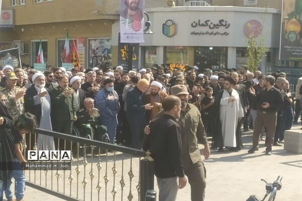 تجمع هیات مذهبی قم در اعتراض به اقدامات شوم هنجارشکنان
