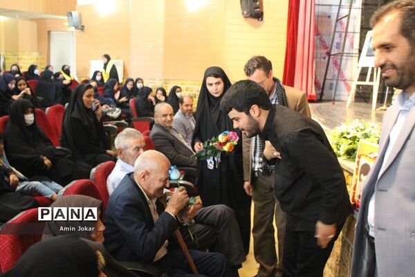 یادواره شهدای دانش‌آموز و فرهنگی در شهرستان خرم بید