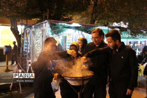 برگزاری موکب گام‌های عاشقی