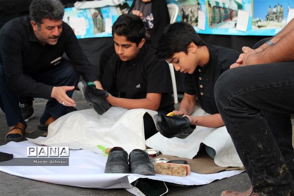 برگزاری موکب گام‌های عاشقی