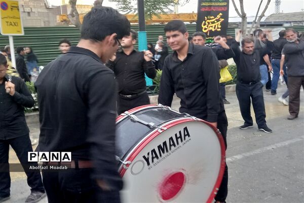 اجتماع بزرگ هیات مذهبی روستای دهنو، خلیل‌آباد در مشهد