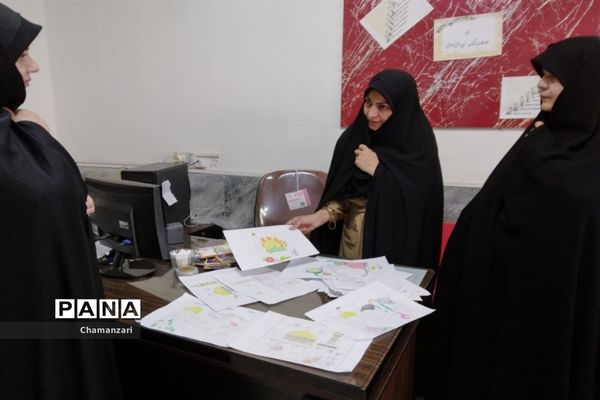 سومین روز طرح گام‌های عاشقی در دبیرستان پروین ناحیه ۴ مشهد