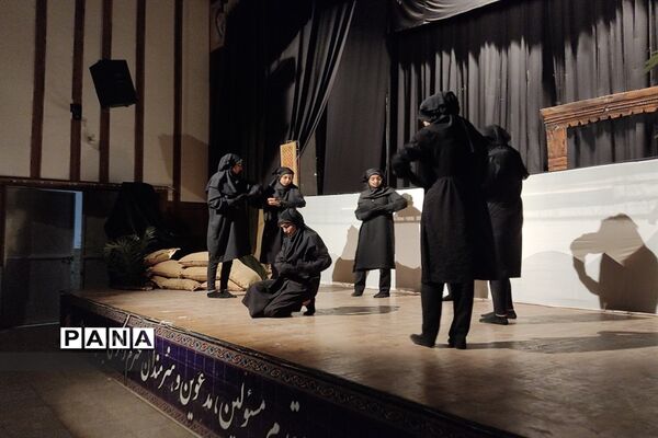 اجرای نمایش عروسکی « تیر و عطش » در ابرکوه