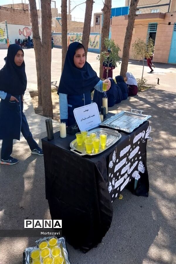 برپایی موکب دانش‌آموزی به‌مناسبت آخرین روز ماه صفر