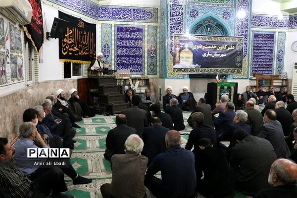 مراسم شام غریبان امام رضا(ع) در مرکز استان مازندران