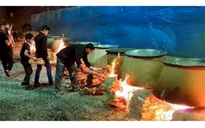 مراسم چهل دیگ با قدمت ۳۷ ساله در نائین