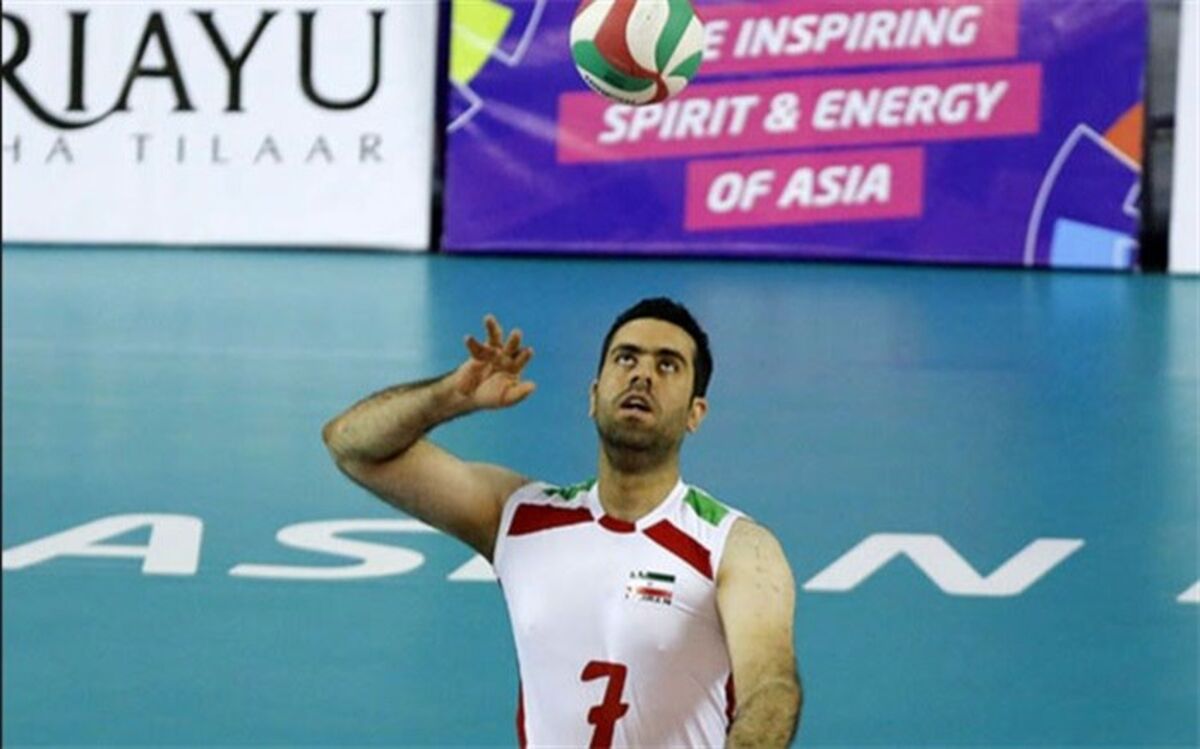 بیگدلی عضو شورای ورزشکاران فدراسیون جهانی والیبال نشسته شد