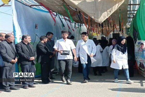ارائه خدمات پزشکی رایگان در شهر شادمهر