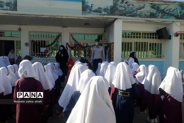 گرامیداشت روز آتش‌نشانی و ایمنی  در مدرسه حضرت زهرا(س) رودهن