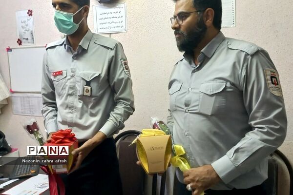 گرامیداشت روز آتش‌نشانی و ایمنی  در مدرسه حضرت زهرا(س) رودهن