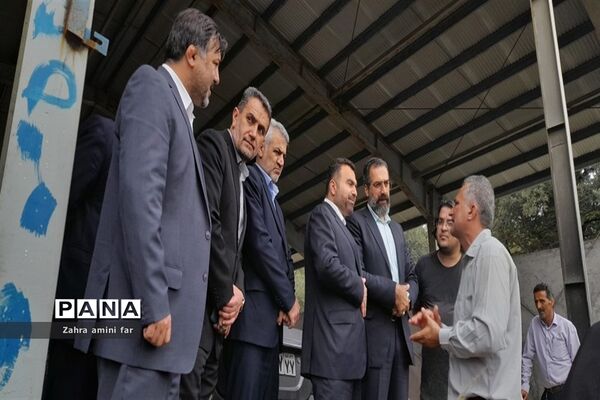 بازدید از مرکز کمپوست زباله شهرستان نور