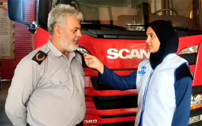 آتش‌نشان حامی امنیت مردم است