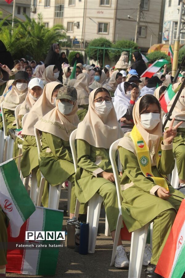 آیین شور عاطفه‌ها با شعار «با هم مشق مهربانی بنویسیم» در گیلان