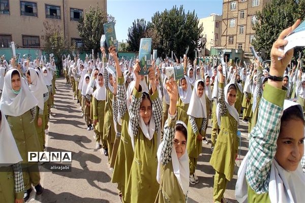 پویش شور عاطفه‌ها دبستان دخترانه حجاب  باقرشهر