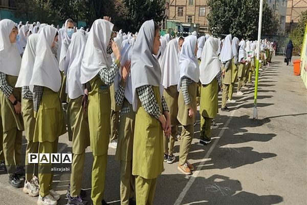 پویش شور عاطفه‌ها دبستان دخترانه حجاب  باقرشهر