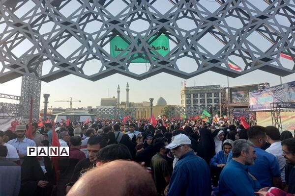 اجتماع بزرگ مردمی بیعت با امام زمان(عج)