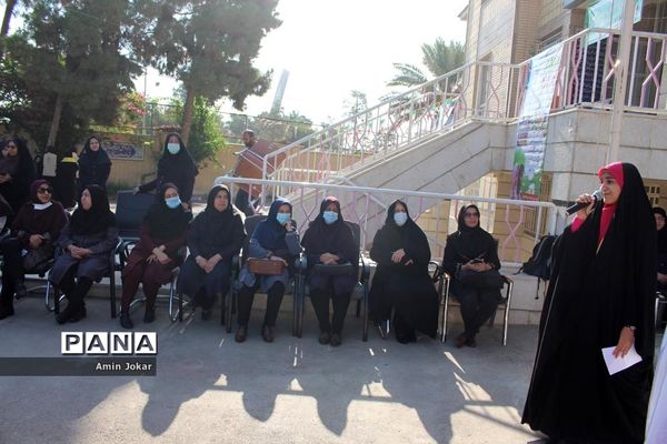 حضور رئیس سازمان دانش‌آموزی استان فارس در مراسم شور عاطفه‌ها