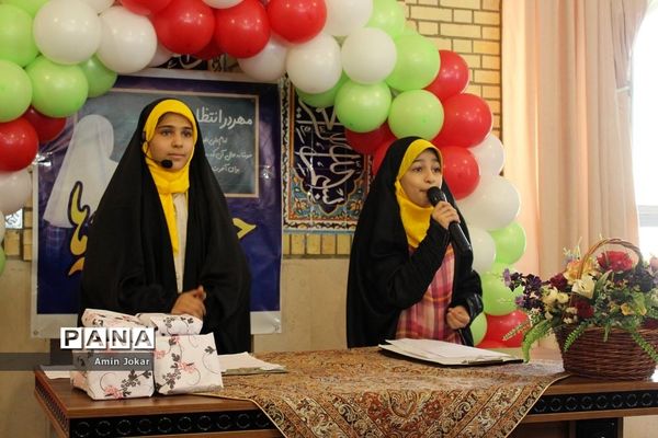 حضور رئیس سازمان دانش‌آموزی استان فارس در مراسم شور عاطفه‌ها