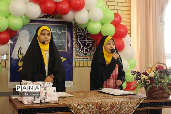 حضور رئیس سازمان دانش‌آموزی استان فارس در مراسم شور عاطفه‌ها
