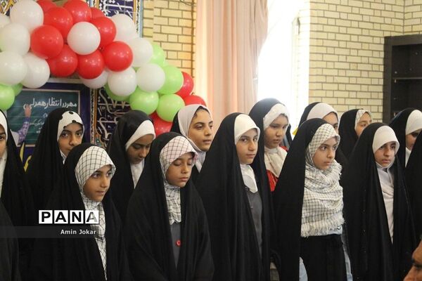 حضور رئیس سازمان دانش‌آموزی استان فارس در مراسم شور عاطفه‌ها