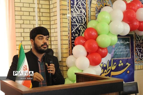 حضور رئیس سازمان دانش‌آموزی استان فارس در مراسم شور عاطفه‌ها