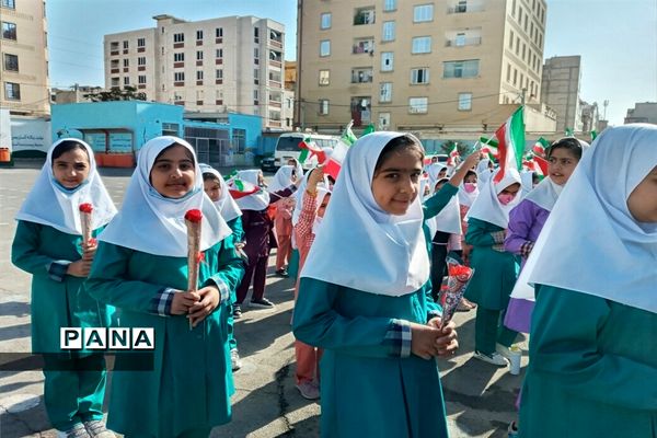 جشن عاطفه‌ها در آموزشگاه آسیه آموزش و پرورش ملارد